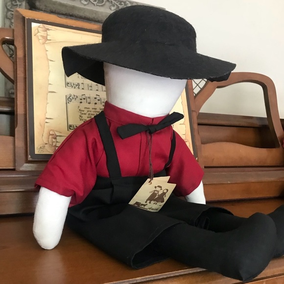 Rare Vintage 1984 Handmade Amish Doll - Picture 12 of 13